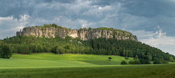 Wandbild | Regenwolken am Pfaffenstein